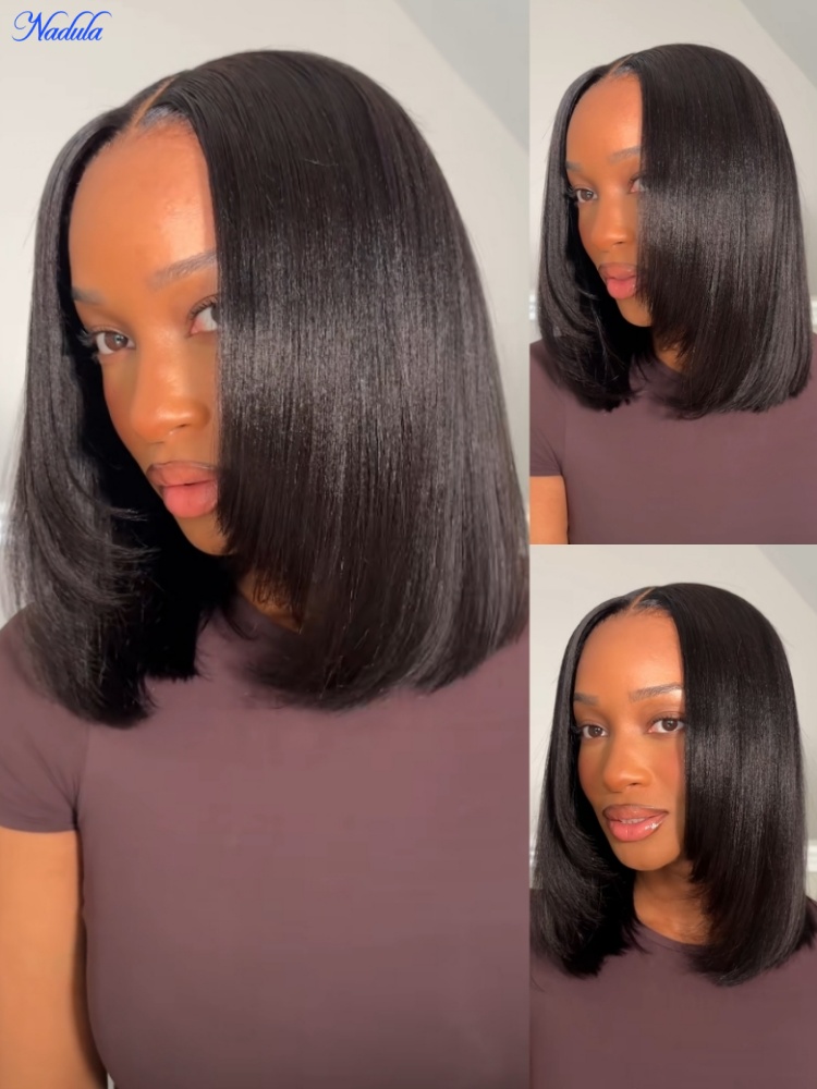 Glueless Wear And Go Human Hair Wig - تصفية نادولا: باروكة شعر طبيعي مستقيم
