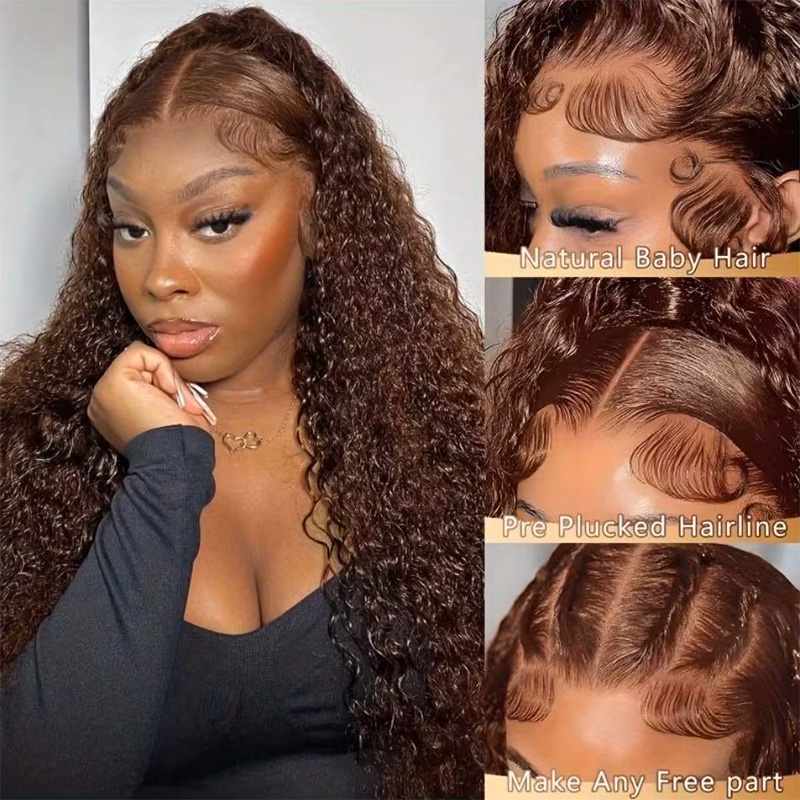 شعر مستعار أمامي شفاف عالي الك - مراجعة Human Hair Wigs وسعره